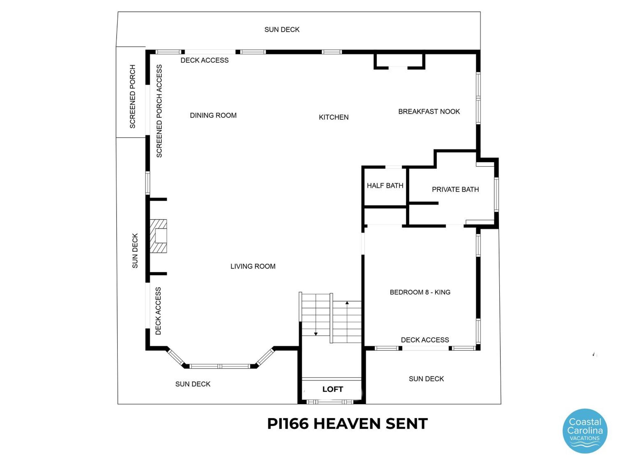 Pi166 Heaven Sent Vila Corolla Exterior foto